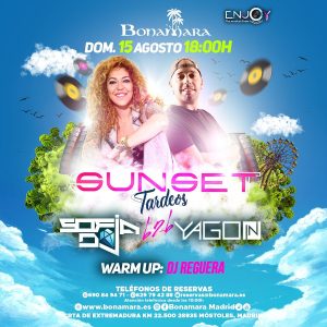 SUNSET ENJOY BONAMARA 22-08-2021 SOFIA DJ