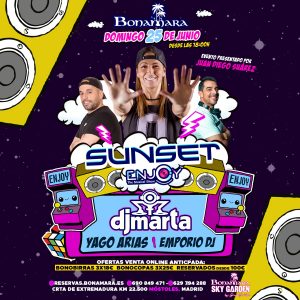 DJ MARTA BONAMARA SUNSET