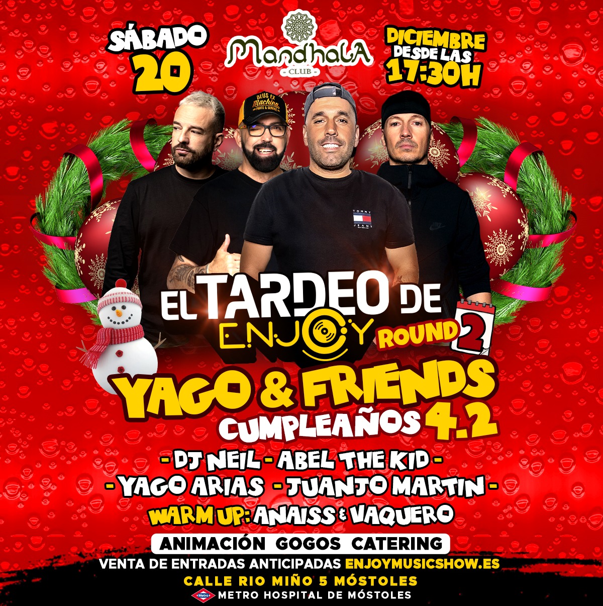 MANDHALA REMEMBER ENJOY MOSTOLES