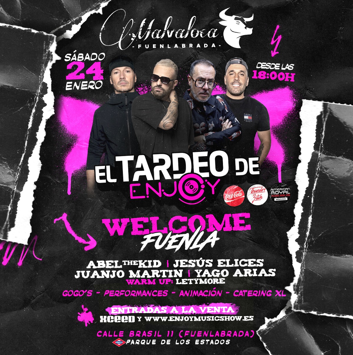 EL TARDEO DE ENJOY EN FUENLABRADA