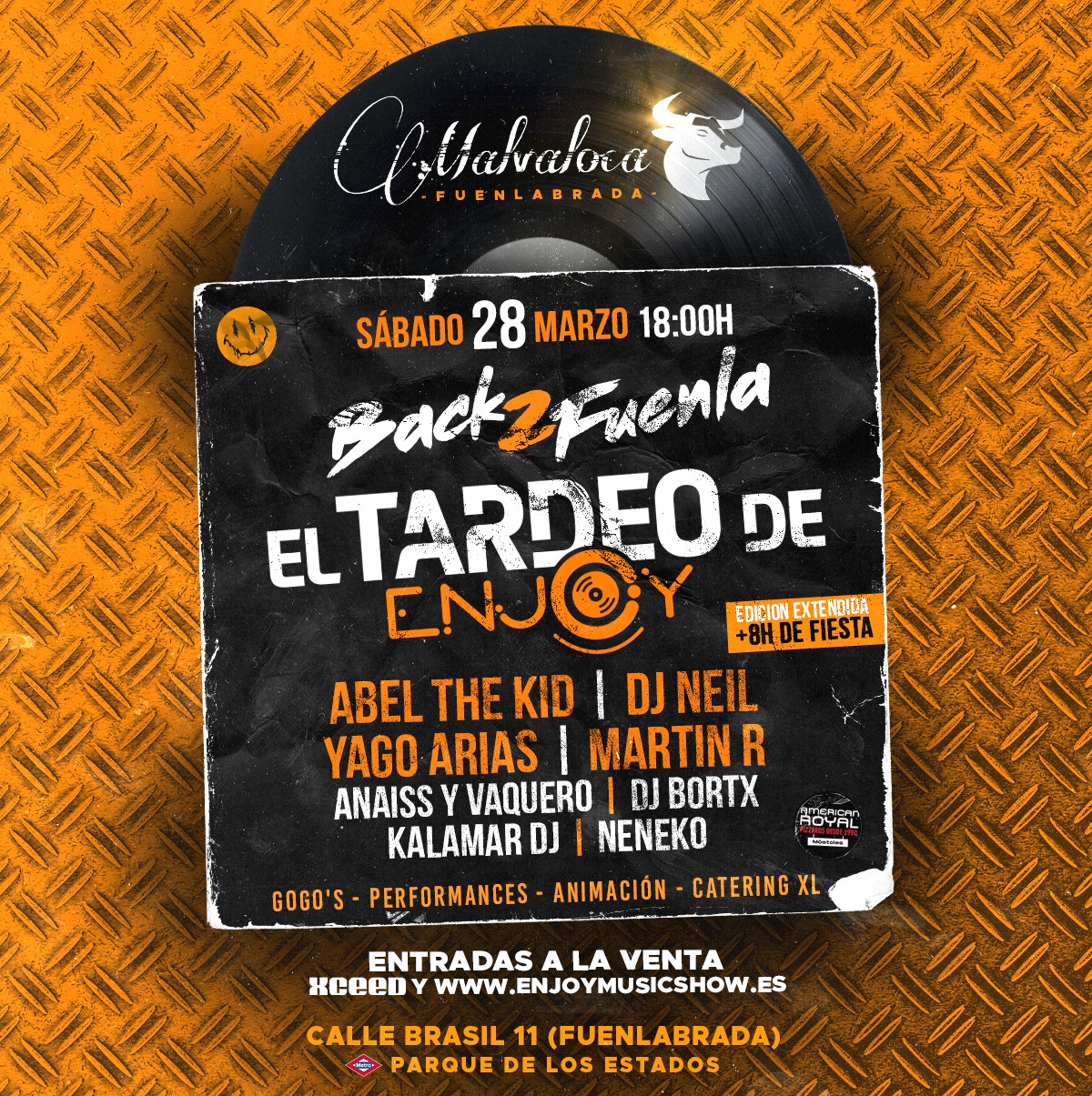 EL TARDEO DE ENJOY EN FUENLABRADA